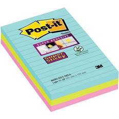 Schwarz Sticky Notes 3M Post-it Notes Super Sticky 101x152mm Cosmic (Pack of 3) 4690-SS3-MIA