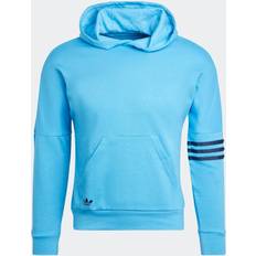 Lilla - Piger Hoodies adidas Colourblock Hættetrøje - Multifarvet