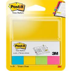 Post-it Post-it Haftstreifen Page Mark 670-4U 20x38mm farbig 4 St./Pa