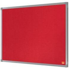 Rot Pinnwände Nobo Essence Red Felt Notice Board 600x450mm