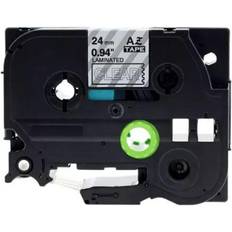 Staples Märkmaskiner & Etiketter Staples Tape 24mm TZe-155 vit på klar