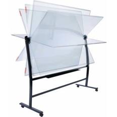 Whiteboard/Svingtavle Magnetisk Rocada 120 x 150 cm