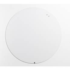 Naga magnetisk glastavle, Ø100 cm, pure white