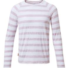 Gehen & Wandern - Mädchen Oberteile Craghoppers Girls Nosilife Expert Paola Walking Tshirt (raspberry/lime Stripe)