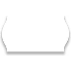 Prisetiketter, Permanent, 26x12mm, 1linje, 9506163 Hvid 6x1000stk