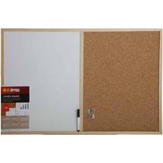 Bi-Office Cork and Drywipe Combination Board 900x600mm