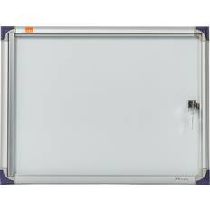 Transparent Magnettavle Nobo opslagsskab til 2 x A4