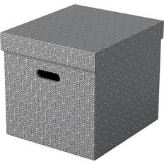 Bürobedarf Esselte Storage Box Home Size Cube 3pcs grey