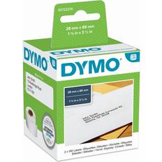 Dymo Étiquettes Dymo LabelWriter Noir Sur Blanc 28 x 89 mm 260 étiquettes Adresses - Pour LabelWriter