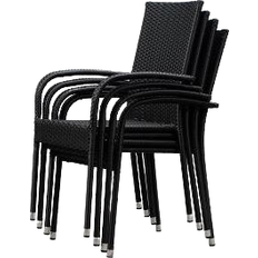 Balkene Home Morgan 4-pack Garden Dining Chair