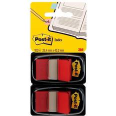 Index tabs Post-it Index Standaard 25.4 x 43.2 mm Rood 2x 50 Tabs