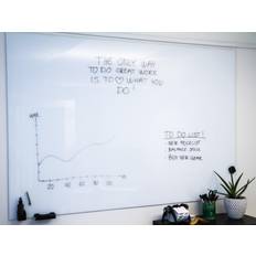 Naga glastavle magnetisk 240x120cm Pure White