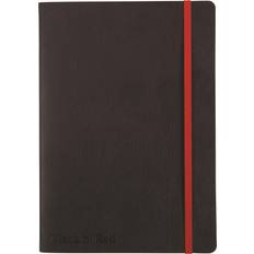 Oxford Kalendrar & Anteckningsblock Oxford Anteckningsbok Black n´Red A5, soft, linjerat