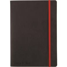 Oxford Black n'Red Soft Notesbog A5 Linjeret