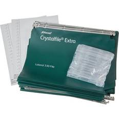 Rexel Crystalfile Extra Lateral File Polypropylene 30mm Wide-base