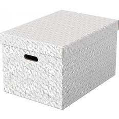 Esselte Storage Box Home Size L 3pcs white