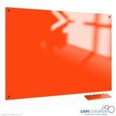 Orange Glastavler Glastavle Solid Magnetisk Orange 100x180 cm