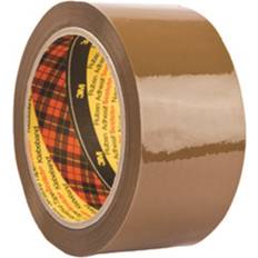 Brun Pakketape 3M Packaging Tape 38mmx66m