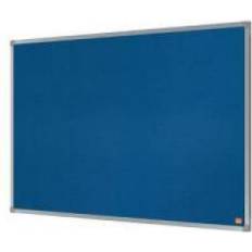 Nobo Essence Blue Felt Notice Board 900x600mm