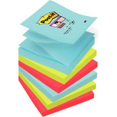 Post-it Post-It R330-6SS-MIA Nota Autoadhesiva Plaza Color Aguamarina Cal Rojo 90 Hojas Autoadhesivo