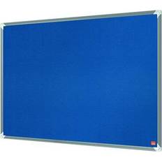 Blue Bulletin Boards Nobo Premium Plus Blue Felt Notice Board 1200x900mm