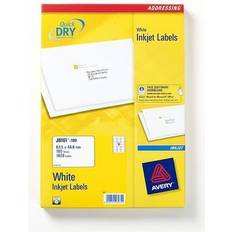 Avery Addressing Labels 18 Per Sheet White [1800 Labels] J8161-100