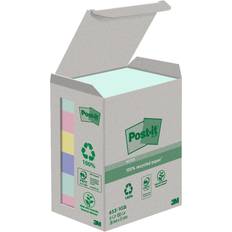 Zwart Plakbriefjes 3M Post-it Recycled Notes 38 x 51 mm Set of 6