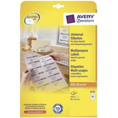 Fournitures de bureau AVERY Zweckform Etiquette Universal 38 x 21.2 mm Papier Blanc 1950 pcs (S)