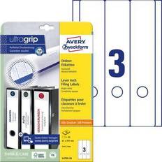 Avery Zweckform L4759-10, Hvid, Selvklæbende printeretiket, A4, Papir, Laser/inkjet, Permanent