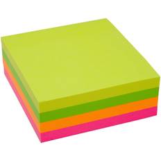 Notiskub 76x76mm Neon Stick'n