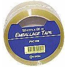 STōK Emballagetape Klar 50 mm rulle 66 meter