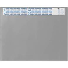 Durable skriveunderlag med udskiftelig kalender 52x65cm grå
