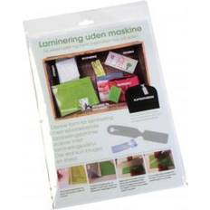 A4 laminering Diverse "Lamineringsark A4 4stk. Laminering uden maskine"