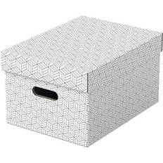 Esselte Storage Box Home Size M 3pcs white