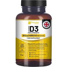 Vitamins & Supplements Prowise Healthcare High Strength Vitamin D3 Tablets 90 pcs