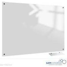 Magnetisk glas whiteboard Glastavle Solid Magnetisk Hvid 120x180 cm