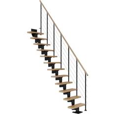 Trapper Dolle Dublin Ligeløb Sort STYLE 6-Lakeret Eg-71-11 222 - 270 cm