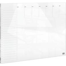 Nobo whiteboard glastavle Nobo glas ugentlig planner whiteboard 430x560mm