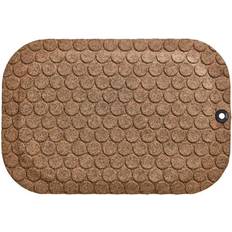 Beige Arbetsplatsmattor Matting StandUp Circle arbetsplatsmatta, Camel