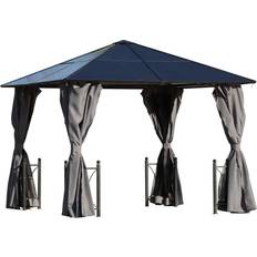 OutSunny Deluxe 3 x 3m Hardtop Gazebo