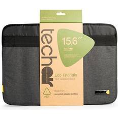 TechAir Hylster 15.6 Textured Recycled Polyester Sort Grå