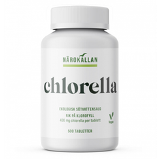 Tabletter chlorella Närokällan Chlorella 500 tabletter EKO