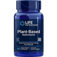 Plantebaseret kost Life Extension Plantebaseret Multivitamin 90 Kapsler 90 stk