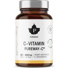 Vitamin d kapslar Pureness C-vitamin Pureway-C 60 kapslar 60 stk