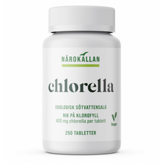 Tabletter chlorella Närokällan Chlorella 250 tabletter EKO