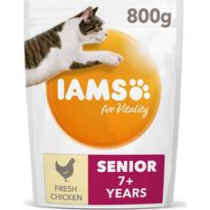 IAMS Cat - Dry Food Pets IAMS Vitality Senior Cat 7+ Dry Food Chicken 800