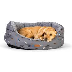 Danish Design Fatface Marching Dogs Deluxe Slumber Bed