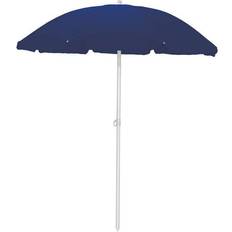 Navy blue patio umbrella Picnic Time Beach Patio Umbrella