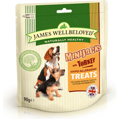 James Wellbeloved Chien Animaux de compagnie James Wellbeloved Mini Jacks Turkey 90g