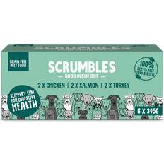 Scrumbles dog food Scrumbles Chicken Salmon Turkey Wet Dog Food Multipack 6